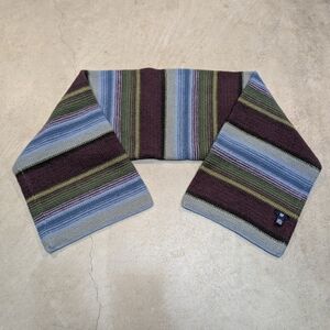 VTG Gap Lambswool Scarf Striped 52x11 Unisex